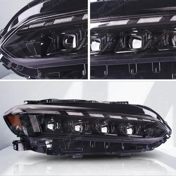 Fits Honda Civic 11th Gen 2022-2024 LED Head Light Front Lamps Assembly