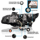 Fits Honda Civic 2016-2021 Demon Eye Head Light Front Lamps Assembly-9