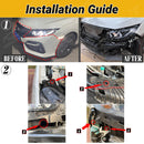 Fits Honda Civic 2016-2021 Demon Eye Head Light Front Lamps Assembly-11