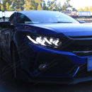 Fits Honda Civic 2016-2021 Demon Eye Head Light Front Lamps Assembly-10