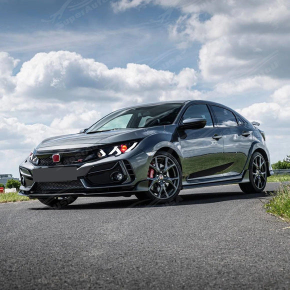 Fits Honda Civic 2016-2021 Demon Eye Head Light Front Lamps Assembly