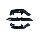 Aerodynamic Gloss Black Front Splitter for 2023 Honda Civic by SuperAutoUSA