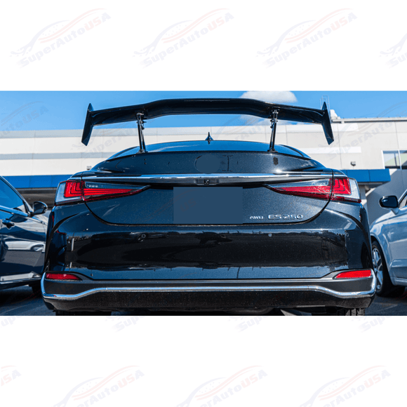 For 2006-2023 Lexus ES F Sport VIP GT Style Glossy Black Rear Trunk Spoiler Wing