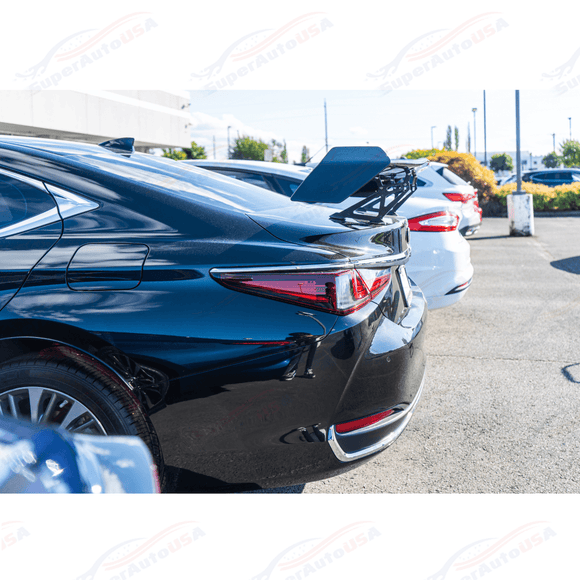 For 2006-2023 Lexus ES F Sport VIP GT Style Glossy Black Rear Trunk Spoiler Wing