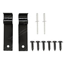 Fits 2006-2011 Honda Civic Si Coupe 2-Door Black Side Skirt Extensions Black-9