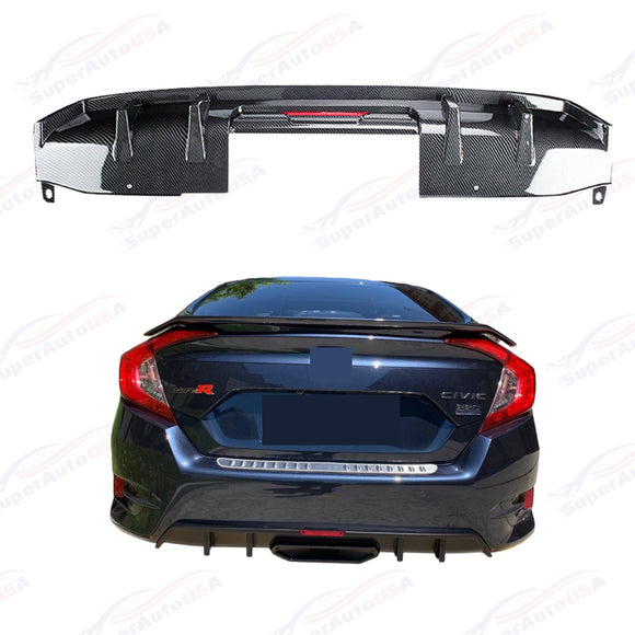 Rear Diffuser & Rear Corners - LED Light  | Fits Honda Civic ( 16-21 )