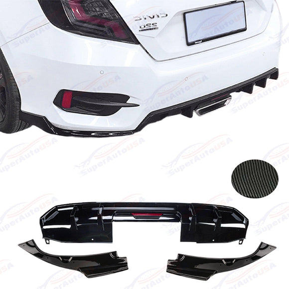 Rear Diffuser & Rear Corners - LED Light  | Fits Honda Civic ( 16-21 )