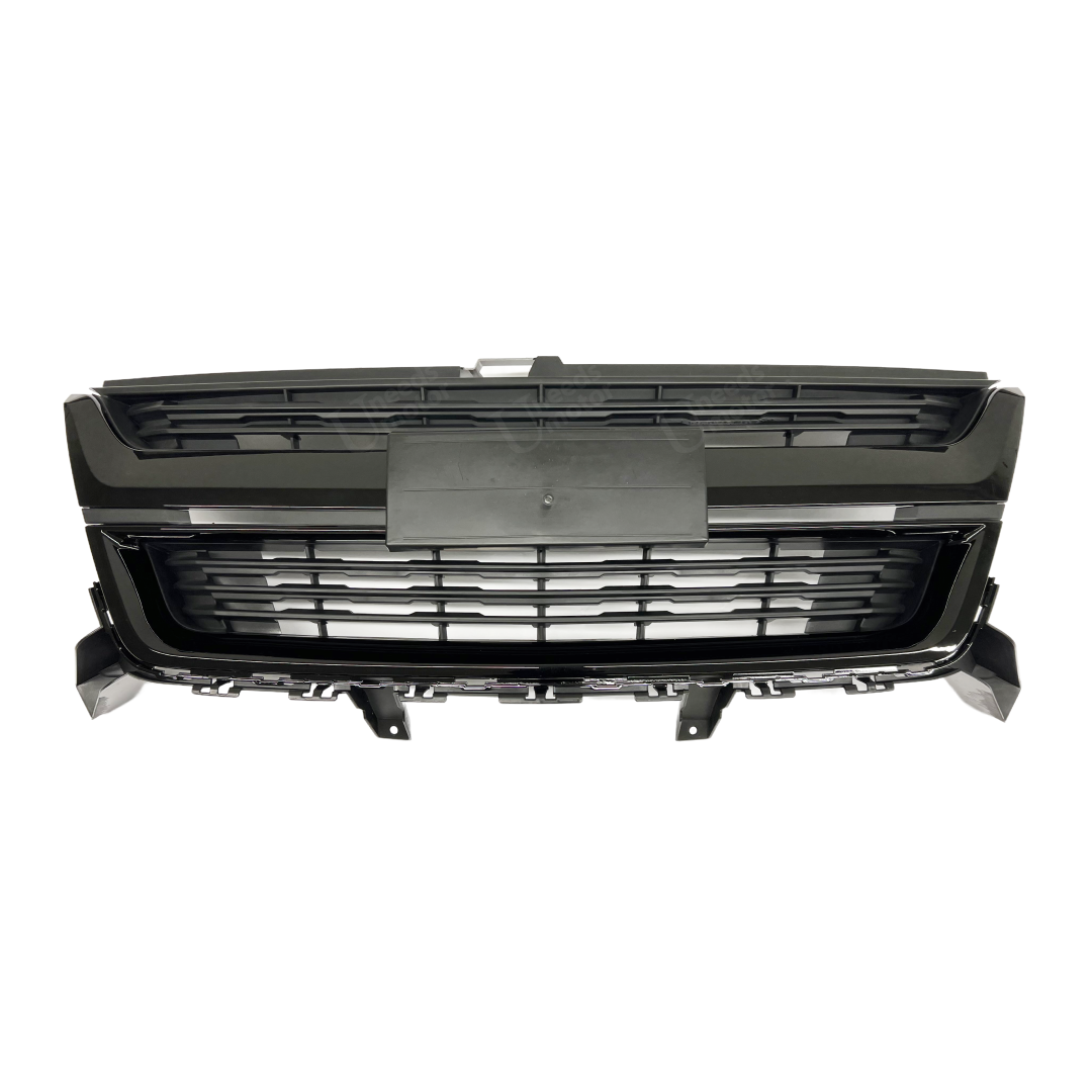 Fits 2015-2018 Chevrolet Colorado Gloss Black Front Bumper Grill Mesh Grille