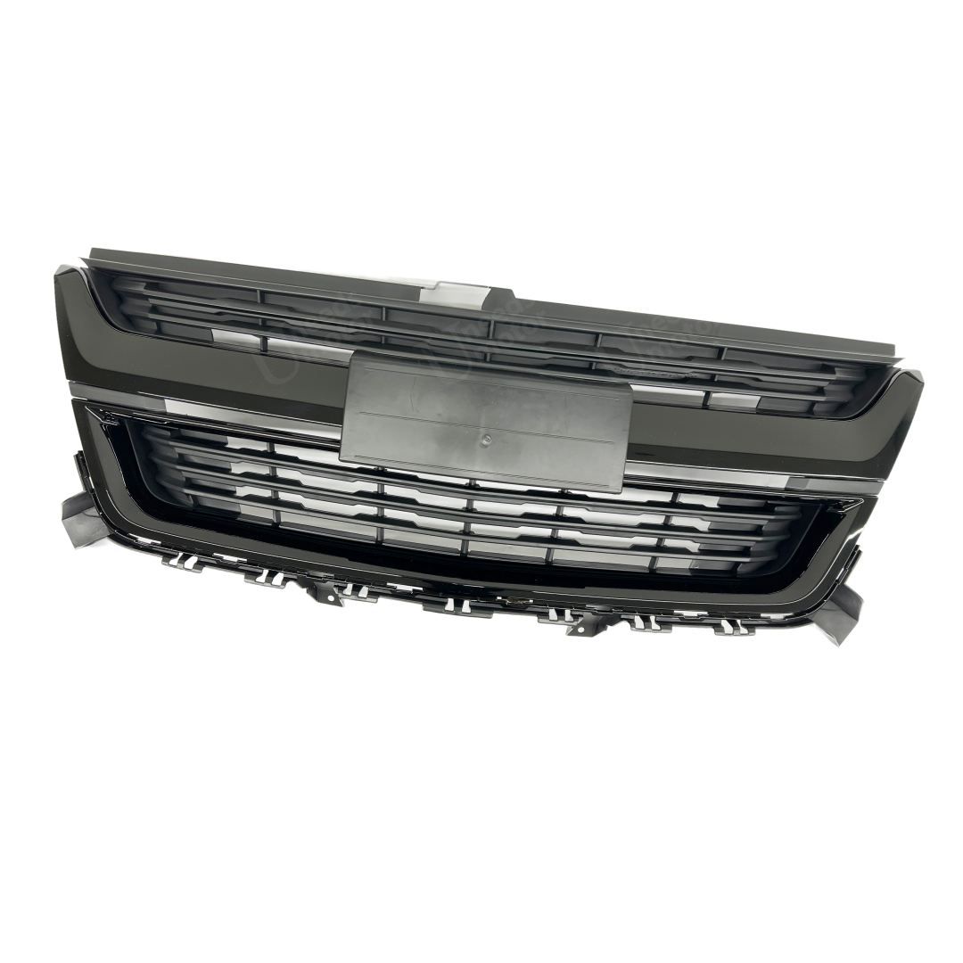 Fits 2015-2018 Chevrolet Colorado Gloss Black Front Bumper Grill Mesh Grille - 0