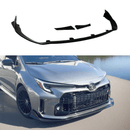 Front Bumper Spoiler Splitter 1pc Lip w/ Corner Splitter Fits 2022-2026 Toyota GR Corolla PU-1