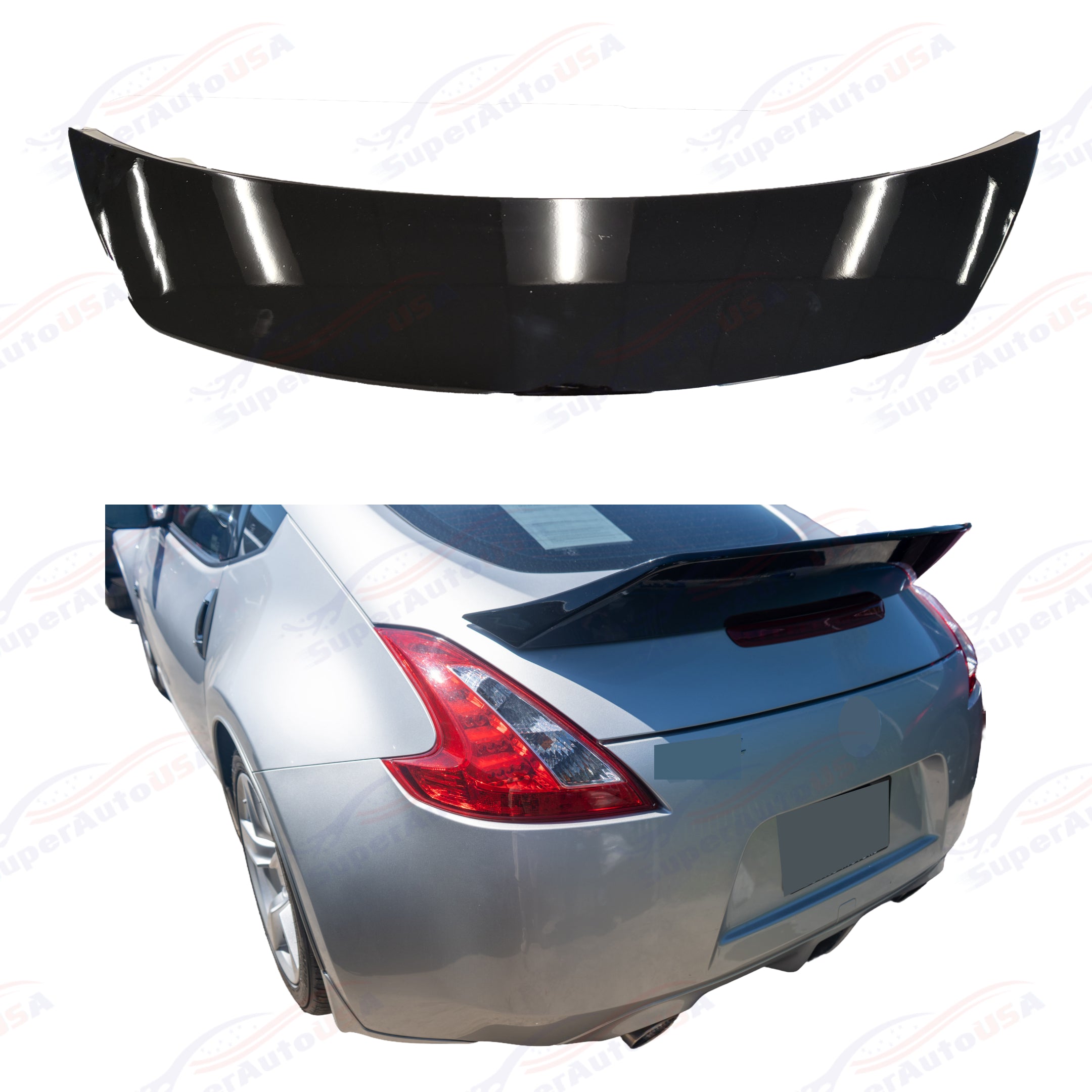 Comprar gloss-black Rear Spoiler &amp; Wings | Fits Nissan 370Z ( 2012-2020  )