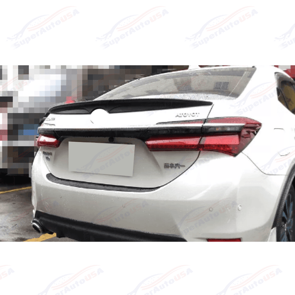 Rear Spoiler & Wings Fits Toyota Corolla ( 2014-2019 )