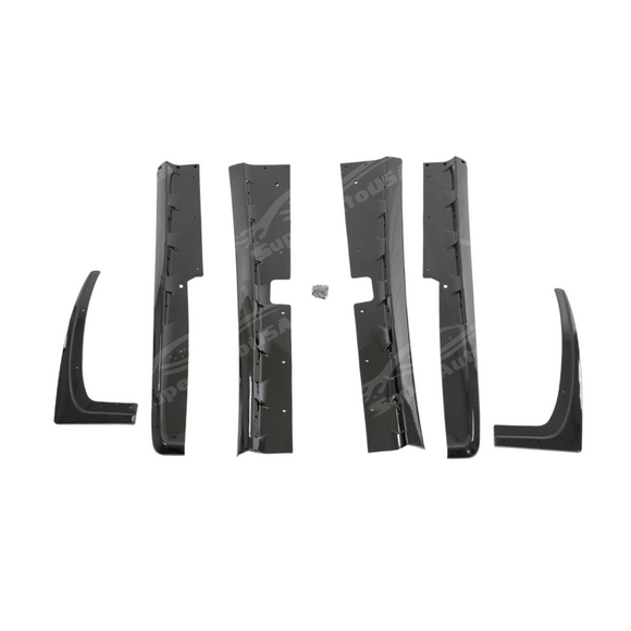 2000 Chevrolet Corvette C5 in motion with new ZR1 style side skirts