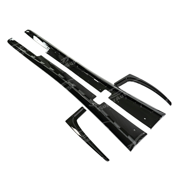 Full side view of a 1998 Chevrolet Corvette C5 with new ZR1 style side skirts