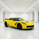 Precision fitment of Z06 style side skirts on a 2016 Chevrolet Corvette C7 body