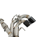 Low-angle shot highlighting the mirror-polished quad tips and laser-etched SRM logo