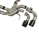 Standalone view of the Switchblade-Series catback, including wiring harness and mounting hardware
