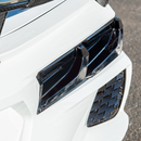 Blackout rear tail light lens cover for Chevy Corvette C8 2020-2026

