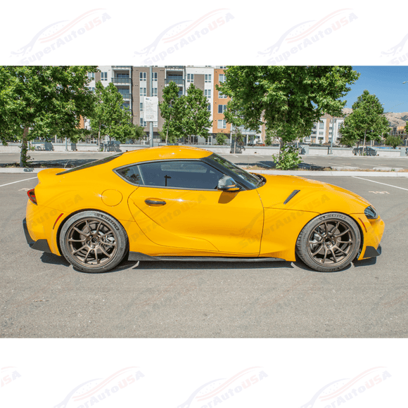 For 2020-Up Toyota Supra Carbon Fiber Side Door Handle Cover