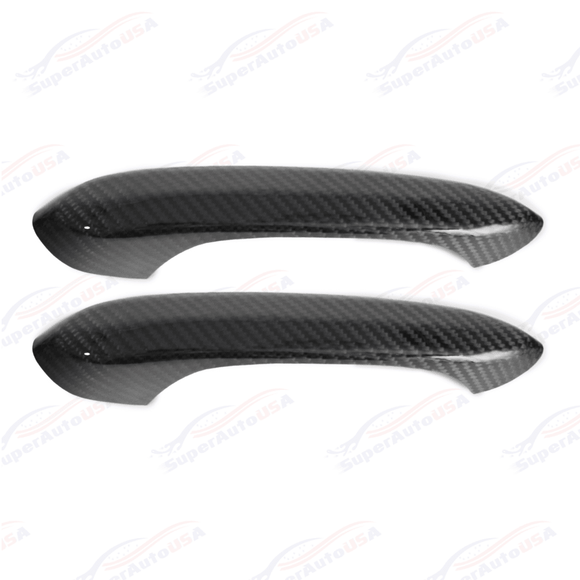 For 2020-Up Toyota Supra Carbon Fiber Side Door Handle Cover
