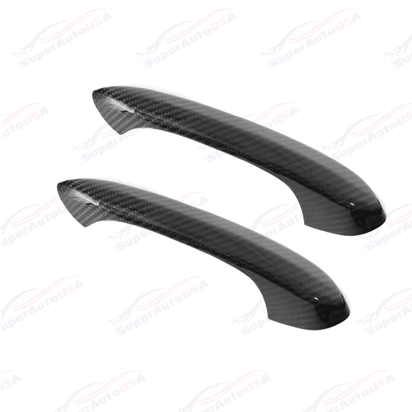 For 2020-Up Toyota Supra Carbon Fiber Side Door Handle Cover