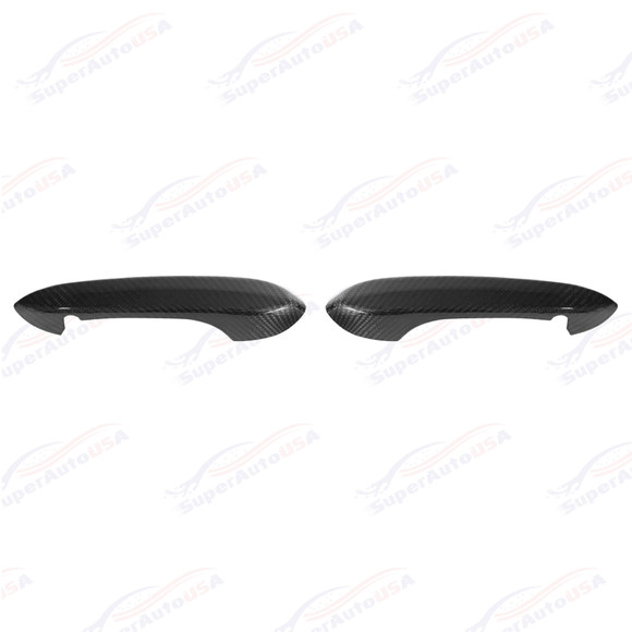 For 2020-Up Toyota Supra Carbon Fiber Side Door Handle Cover