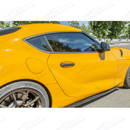 For 2020-Up Toyota Supra Carbon Fiber Side Door Handle Cover-8