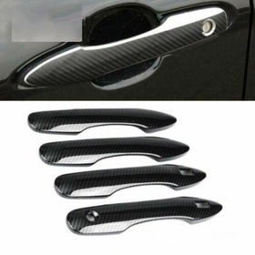 Fit 2018-2023 Toyota Camry Door Handle Cover Trim (Carbon Fiber Print)