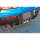 Fits 2014-2019 Corvette C7 Rear Bumper Lower Air Diffuser Fins-14