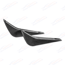 Fits 2014-2019 Corvette C7 Rear Bumper Lower Air Diffuser Fins-12