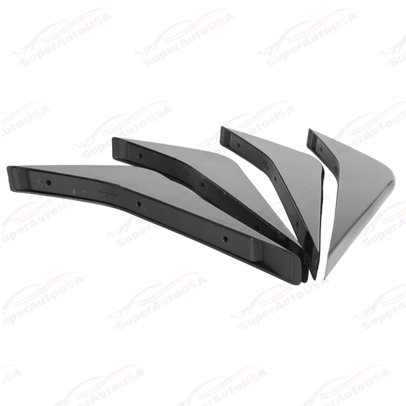 Fits 2014-2019 Corvette C7 Rear Bumper Lower Air Diffuser Fins