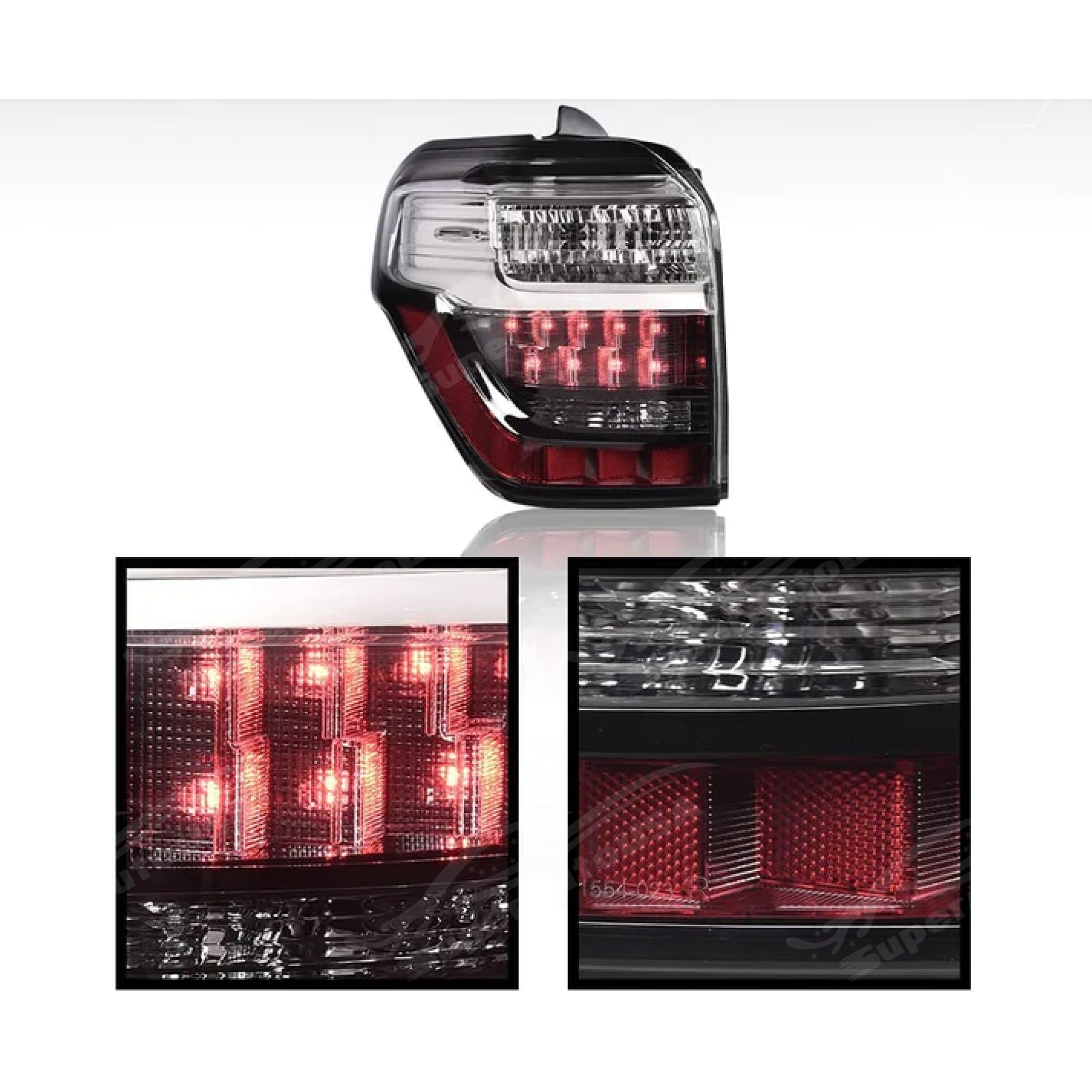 Fits 2014-2024 Toyota 4Runner LED Taillight Sequential Assembly - 0