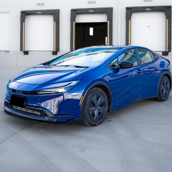 Precision fitment along the factory bumper of a 2025 Toyota Prius by SuperAutoUSA
