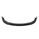 Direct front-facing view of the 4-piece carbon fiber print splitter for 2015-2023 Charger SRT