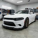 Precision fitment along the Scat Pack/SRT style bumper of a 2020 Dodge Charger