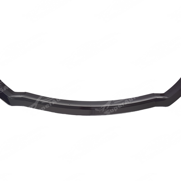 Precision fitment of H style front splitter on a 2022 Dodge Charger SRT