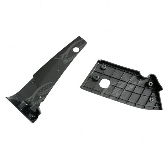 Durable composite material of the Dodge Charger SRT H style front splitter