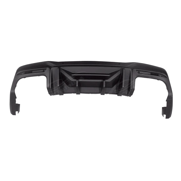 Aerodynamic Rear Bumper Diffuser Kit with Front Bumper Lip for Mustang GT Coupe 2024.
