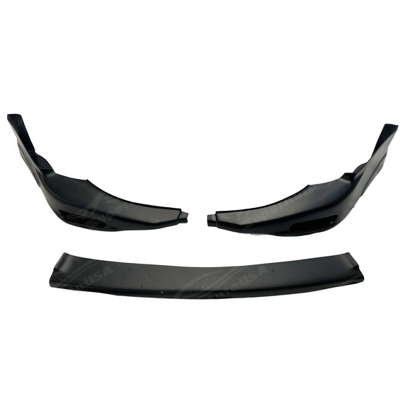 2008 Acura TSX Special Edition Matte Black Bumper Splitters by SuperAutoUSA

