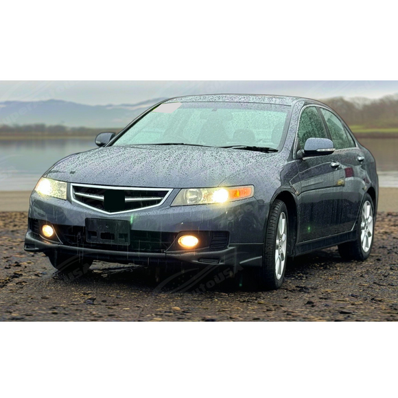 2006 Acura TSX Special Edition Matte Black Bumper Splitters by SuperAutoUSA

