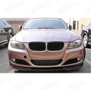 Se adapta al alerón de parachoques delantero negro brillante estilo MP BMW Serie 3 E90 2009-2012 -5