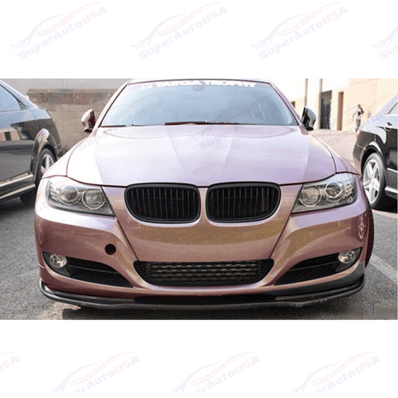 Se adapta al alerón de parachoques delantero negro brillante estilo MP BMW Serie 3 E90 2009-2012 