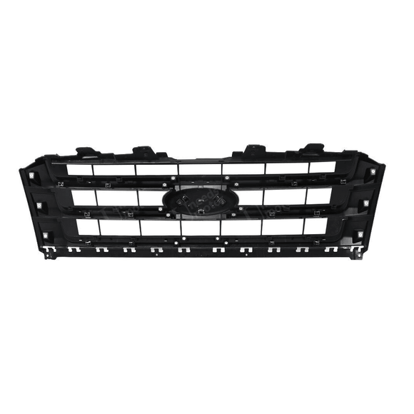 Fits 2015-2018 Ford Expedition Chrome & Black Front Bumper Grill Mesh Grille