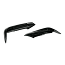 Artistic rendering of the BMW 2012-2019 3-Series F30 M Sport with its Gloss Black Front Fog Light Lamp Cover Trim, reflecting a harmonious design with the front spoiler