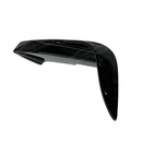 Dynamic angle showcasing the BMW 2012-2019 3-Series F30 M Sport with gloss black front fog light lamp cover trim, enhancing the front spoiler's sporty appeal