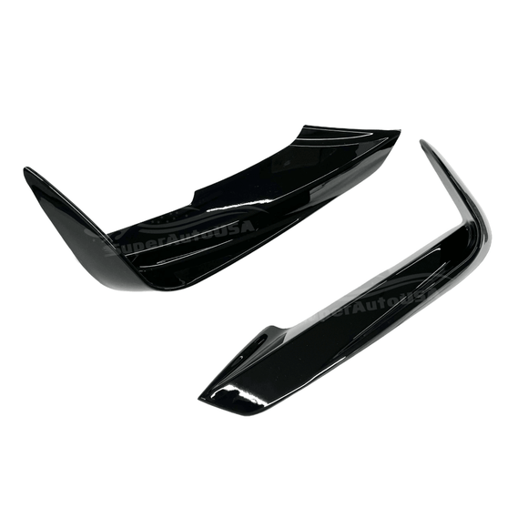 Fits BMW 2012-2019 3-Series F30 M Sport Gloss Black Front Fog Light Lamp Cover Trim