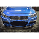 Fits 2012-2019 BMW 3-Series F30 M Sport Gloss Black Front Bumper Lip Spoiler-15