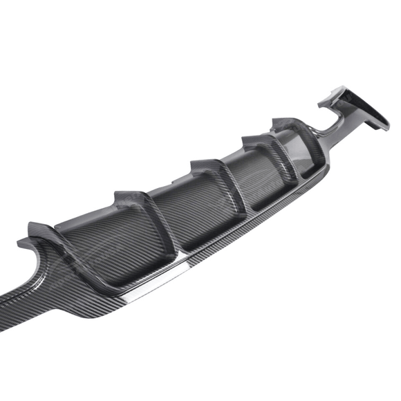 For 2014-2020 BMW 4 Series F32 MP Style Carbon Fiber Style Rear Diffuser Quad Outlet