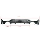 For 2014-2020 BMW 4 Series F32 MP Style Carbon Fiber Style Rear Diffuser Quad Outlet-12