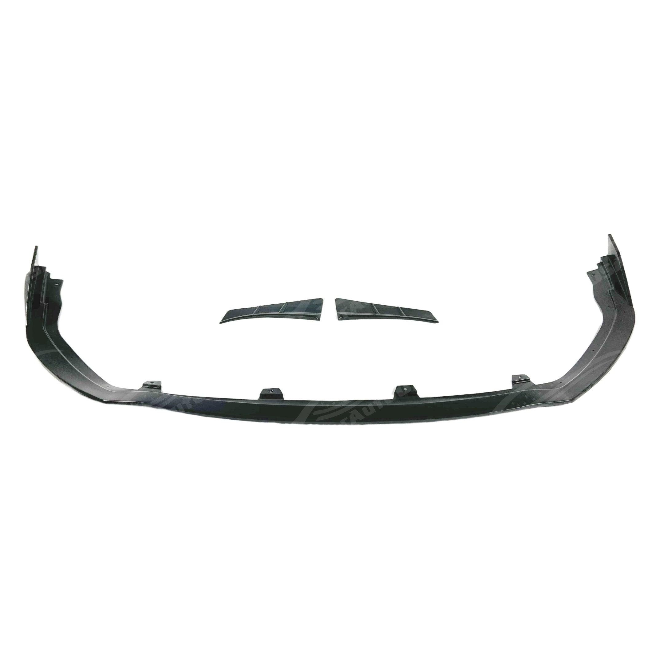 Front Bumper Spoiler Splitter 1pc Lip w/ Corner Splitter Fits 2022-2025 Toyota GR Corolla PU